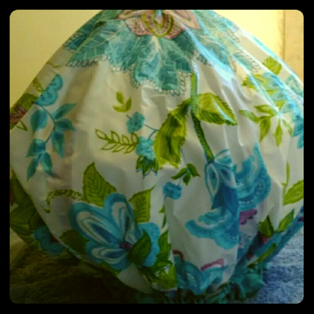 Rare Vintage 1960's Floral Shower Cap